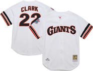 Mitchell & Ness Men's Mitchell & Ness Will Clark White San Francisco Giants Cooperstown Collection 1989 Authentic Jersey