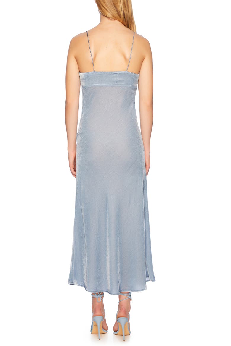Velvet Slipdress, Alternate, color, SERENITY