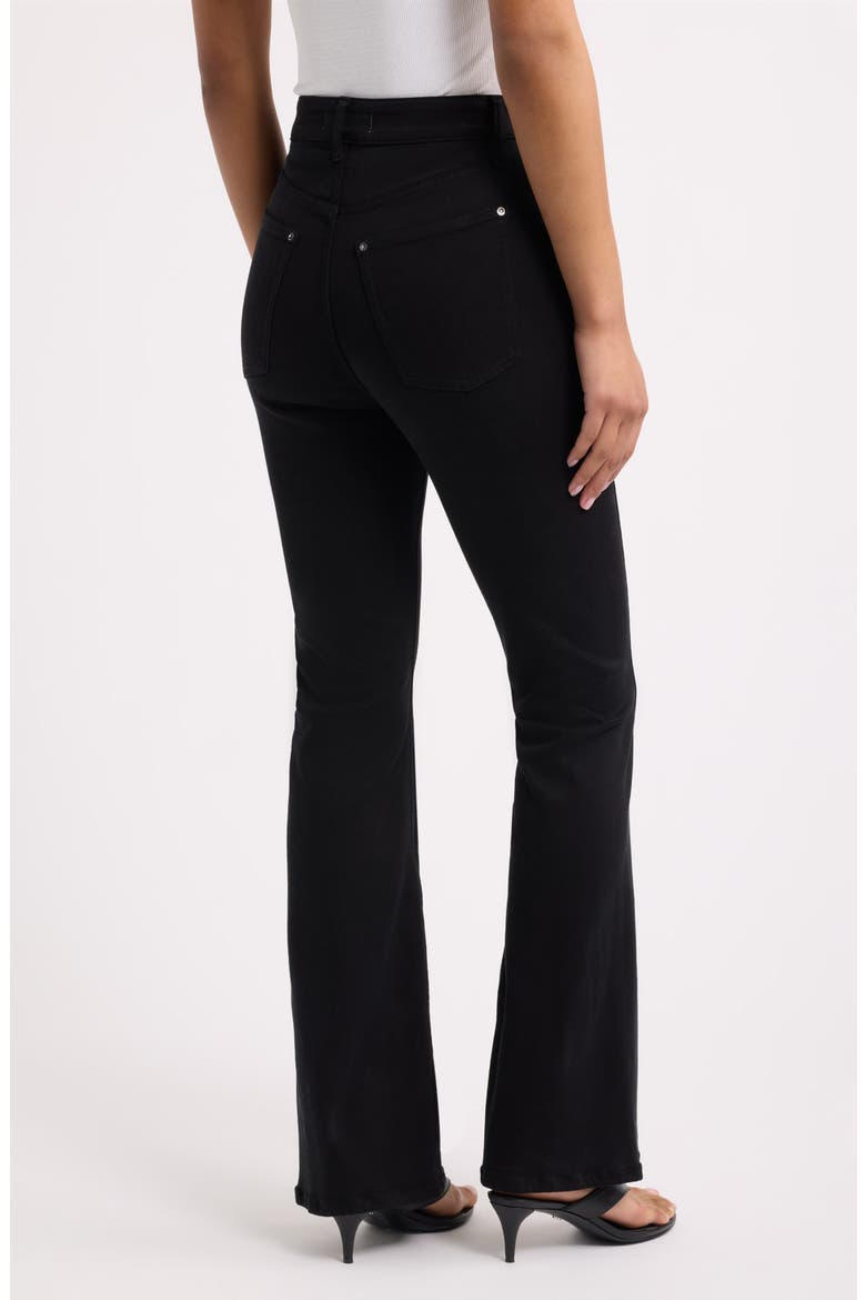 Austin High Waist Bootcut Jeans, Alternate, color, BLACK OUT
