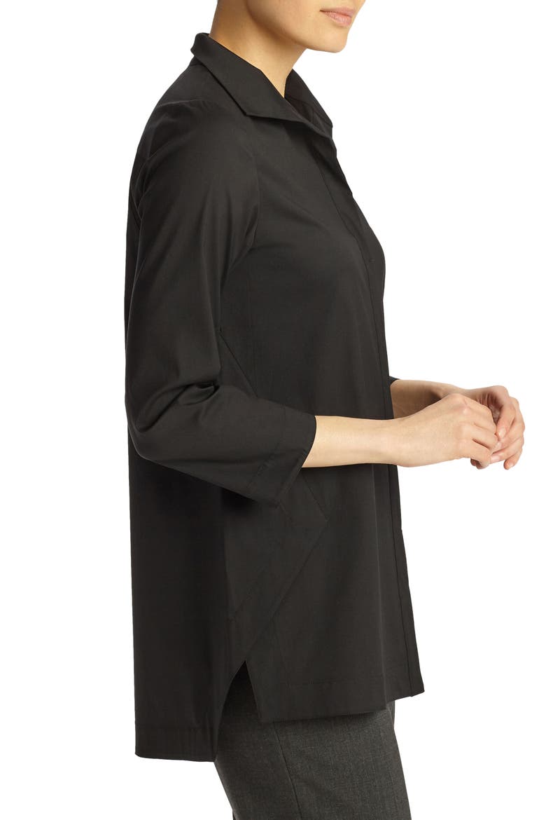Marla Tunic Blouse, Alternate, color, BLACK
