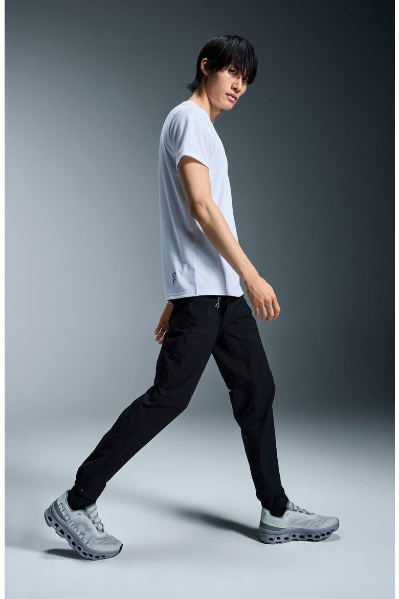 Core Zip Cuff Pants, Alternate, color, BLACK