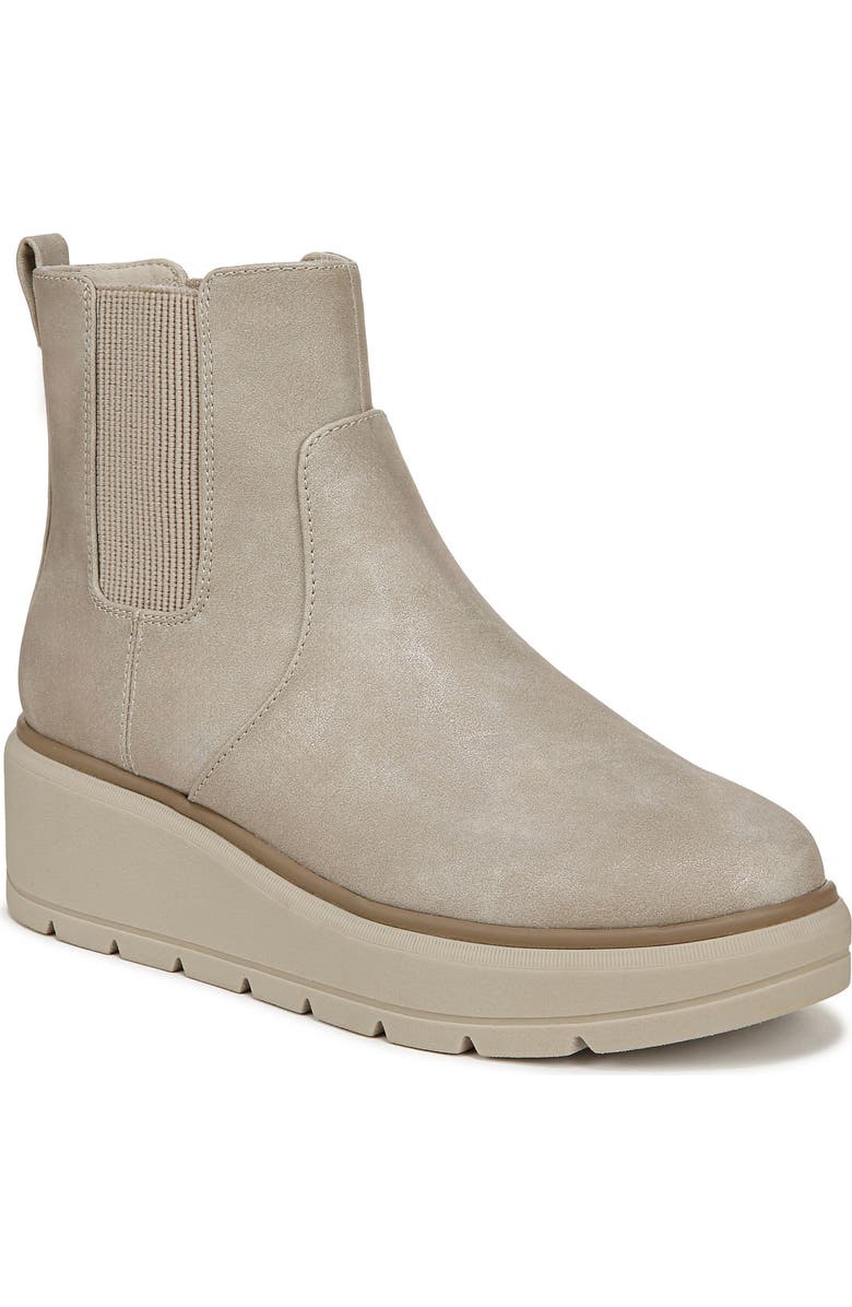 Dr. Scholl's Nice Max Platform Chelsea Boot, Main, color, Oyster