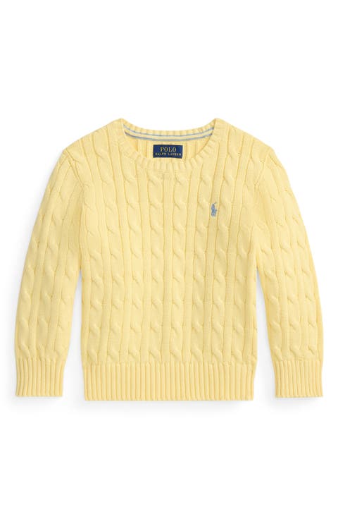 Kids' Cable Stitch Sweater (Toddler & Little Kid)