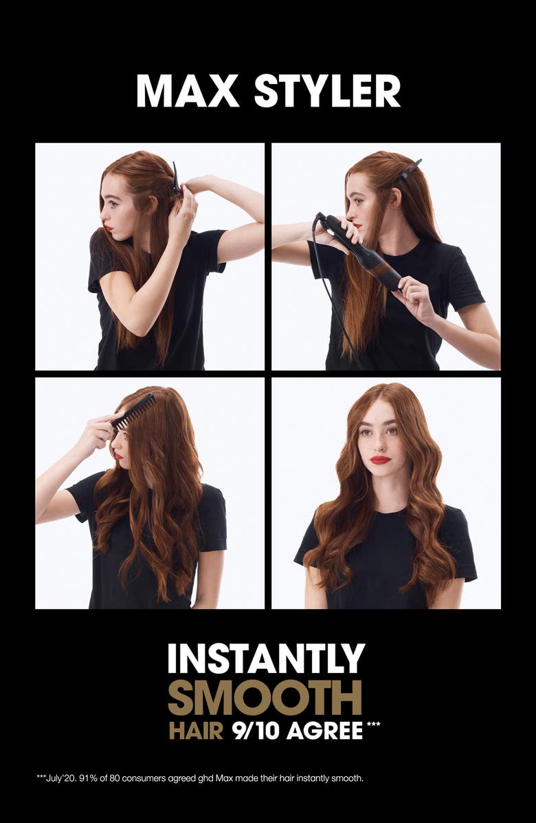 ghd Max Styler 2-Inch Wide Plate Flat Iron, Alternate, color, Black