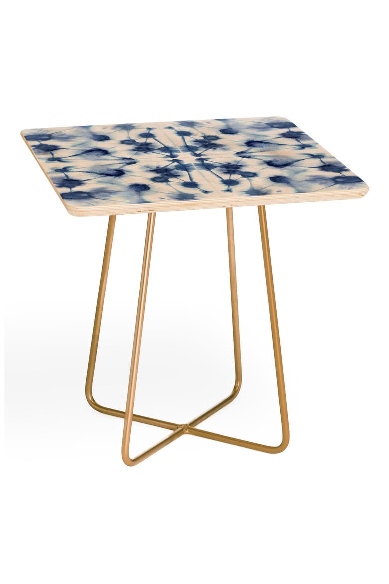 Jacqueline Maldonado Mirror Side Table, Main, color, BLUE