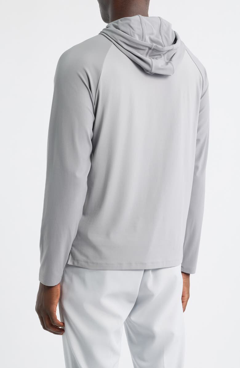 johnnie-O Penns Performance Hoodie, Alternate, color, Seal