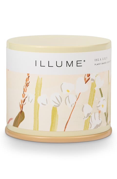 Large Tin Candle