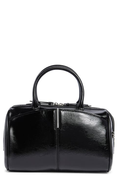 Genevieve Faux Leather Satchel