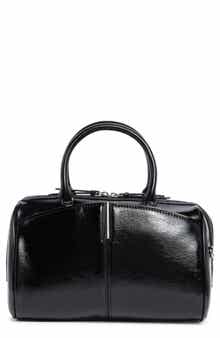 Genevieve Faux Leather Satchel