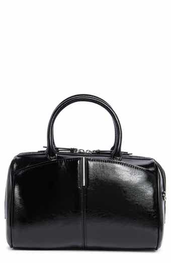 Genevieve Faux Leather Satchel
