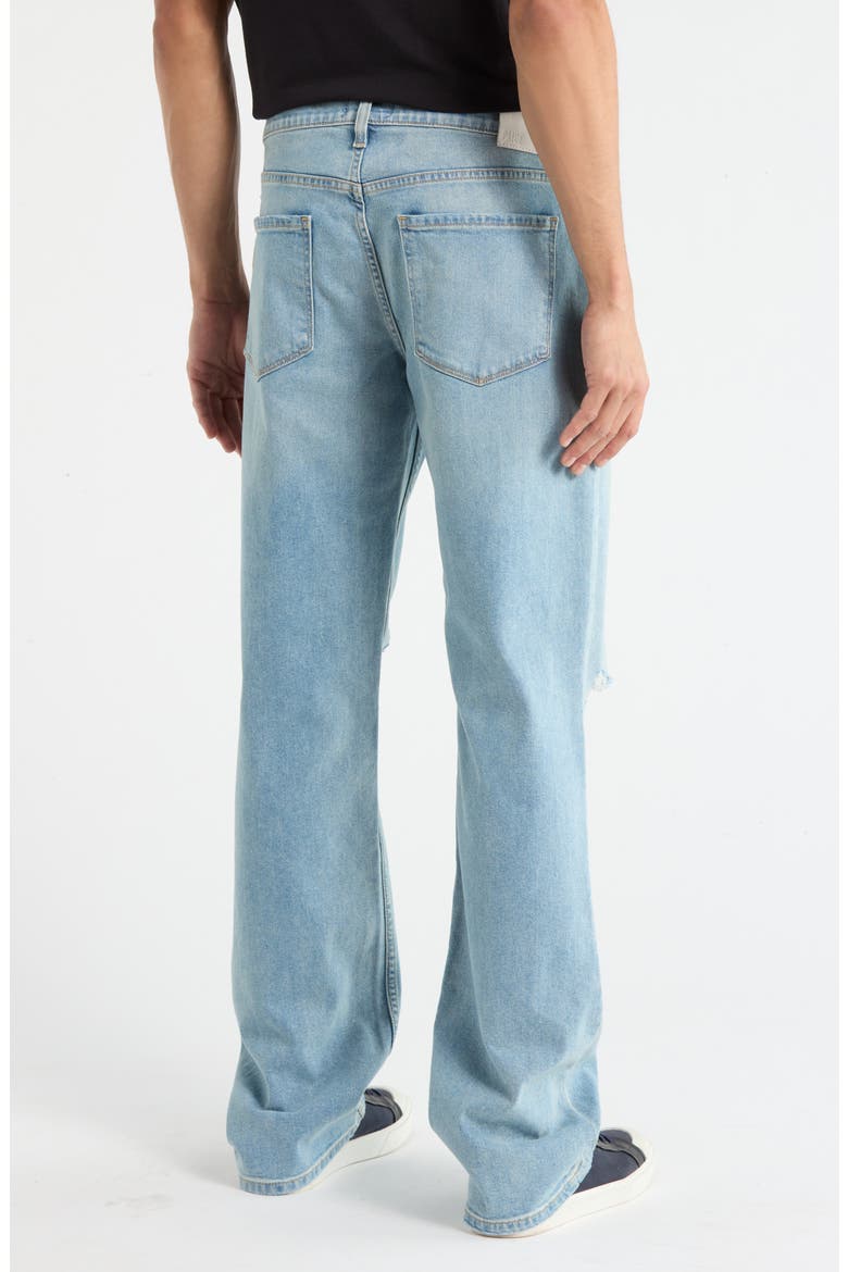 Doheny Distressed Straight Leg Jeans, Alternate, color, RAMPART DESTRUCTED
