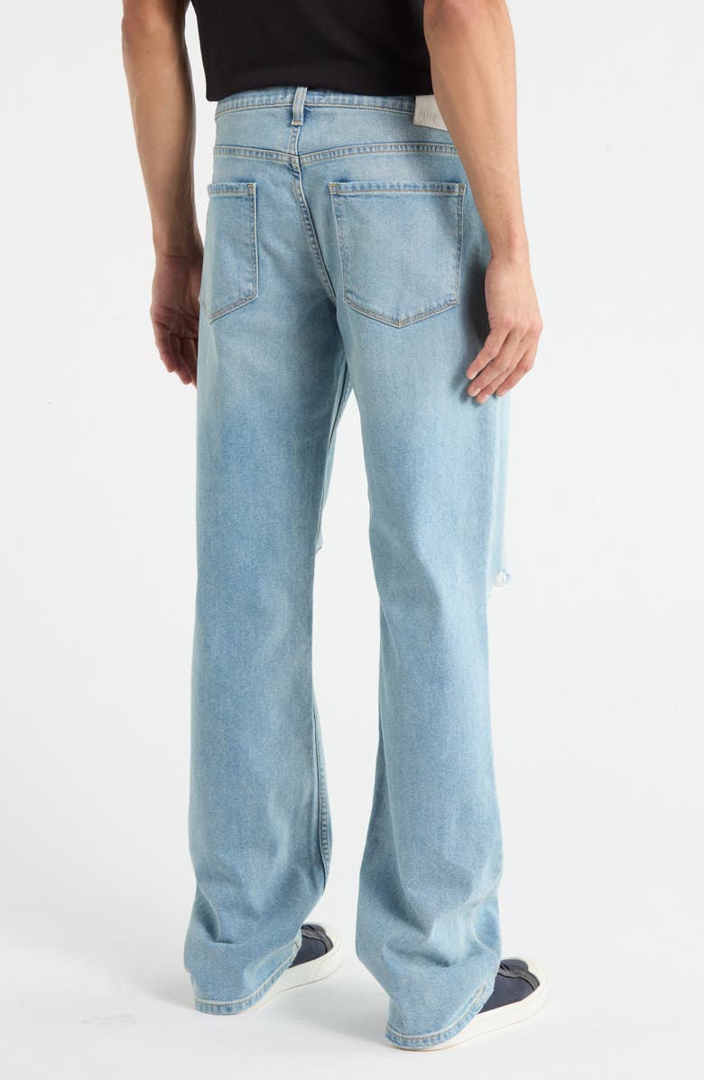 PAIGE Doheny Distressed Straight Leg Jeans, Alternate, color, Rampart Destructed