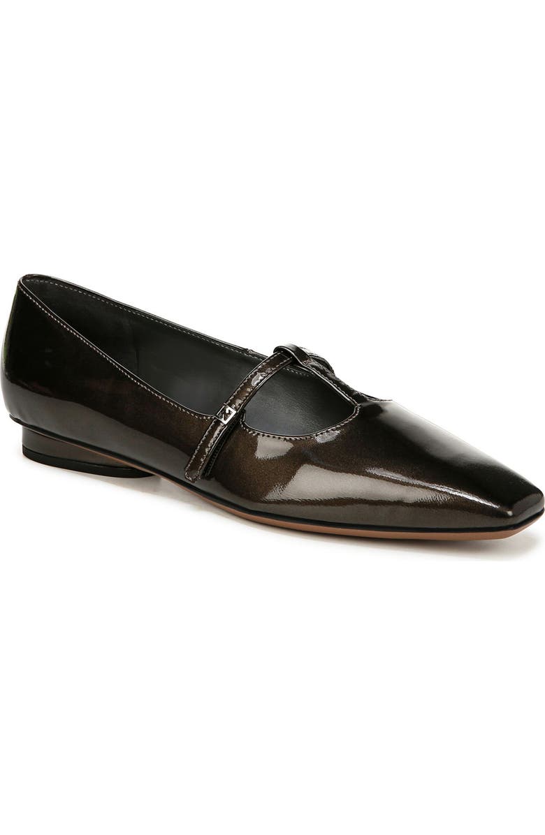 SARTO by Franco Sarto Carmela Square Toe Mary Jane Flat, Main, color, Grey