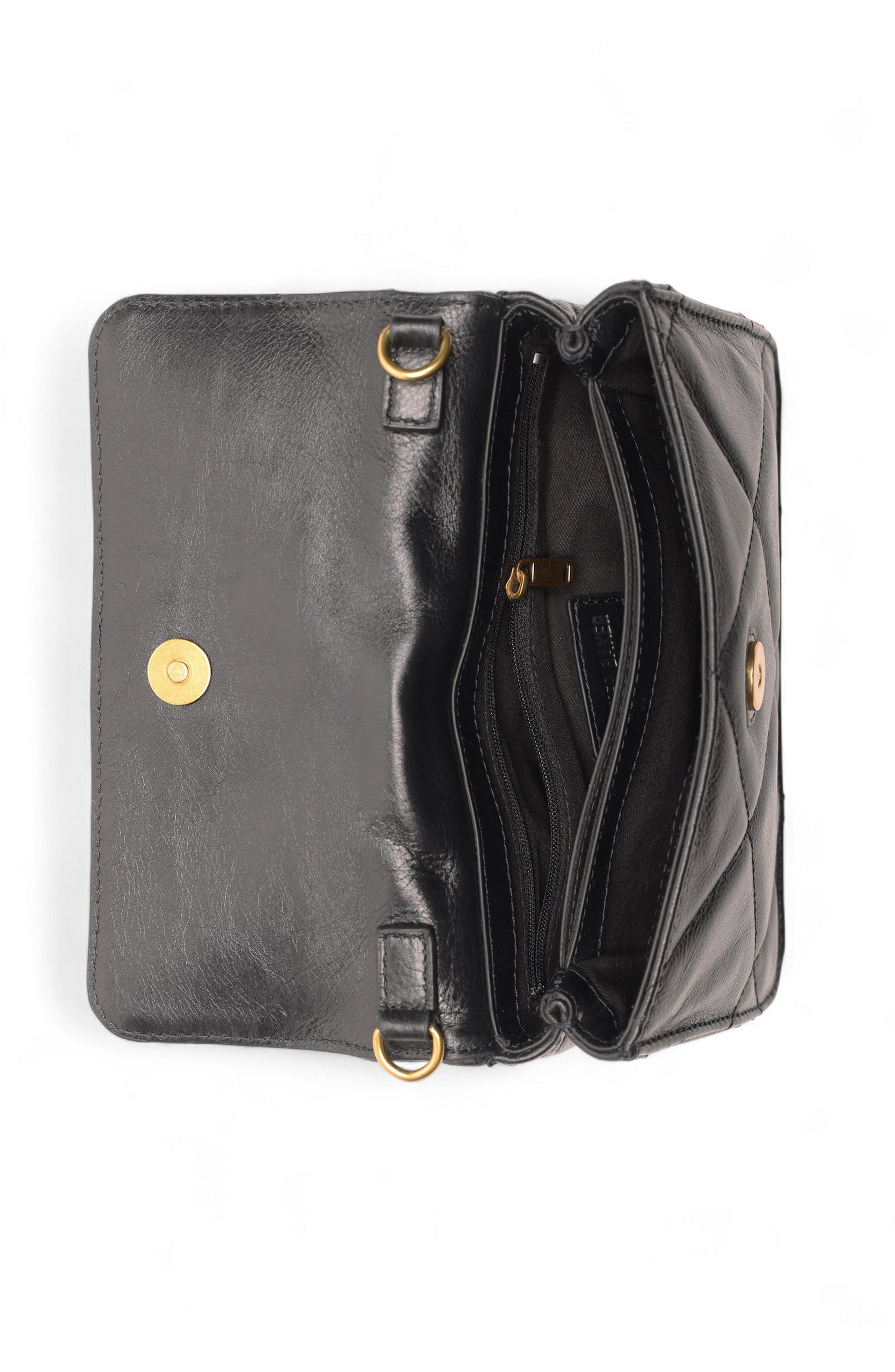 Walter Baker Genevieve Mini Top Handle Handbag, Alternate, color, Black