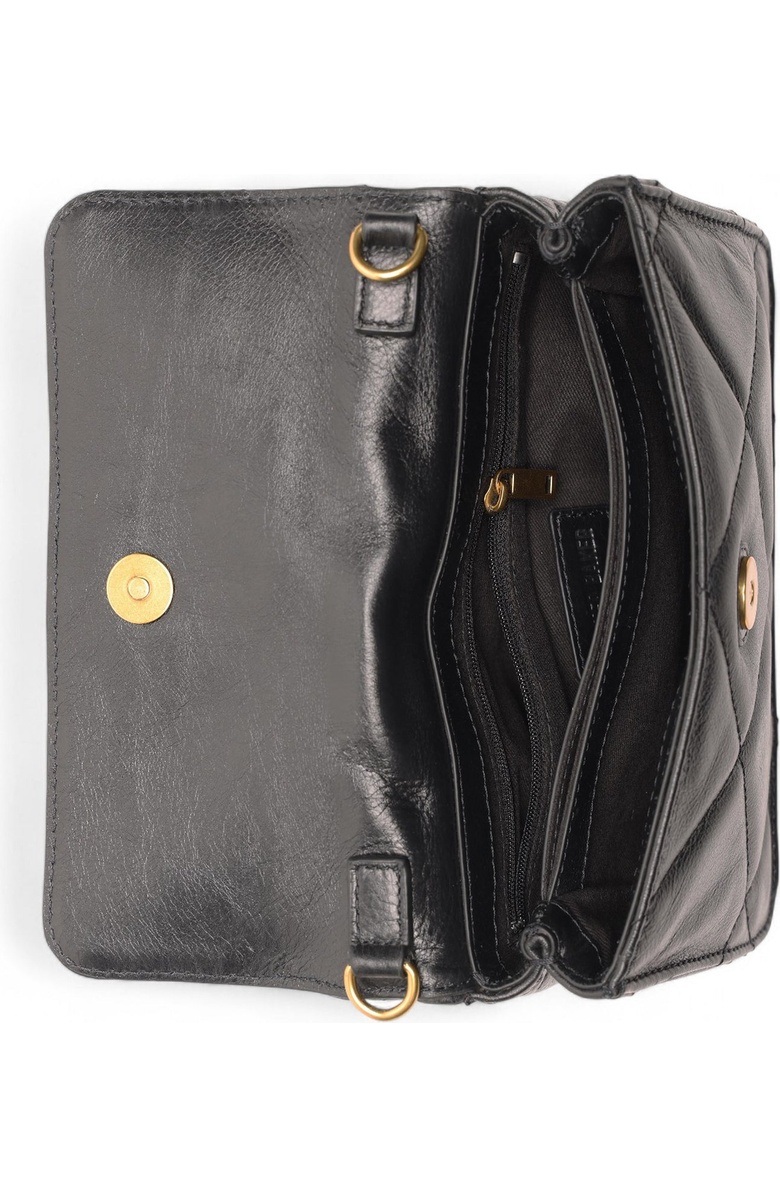 Walter Baker Genevieve Mini Top Handle Handbag, Alternate, color, Black