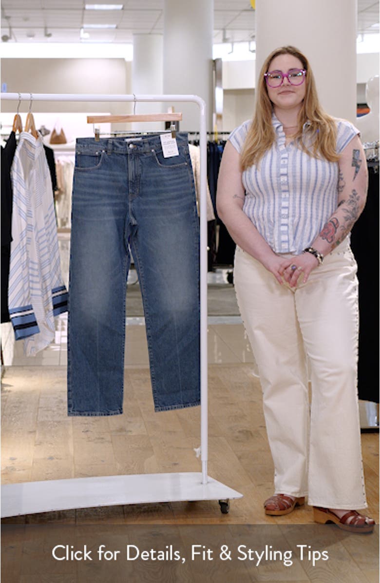 The Longline Straight Jeans, sales video thumbnail