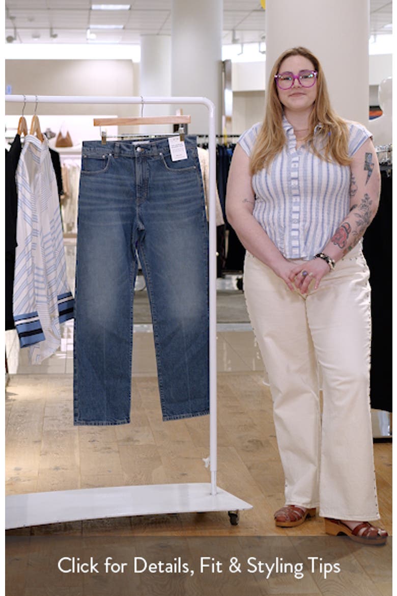 The Longline Straight Jeans video