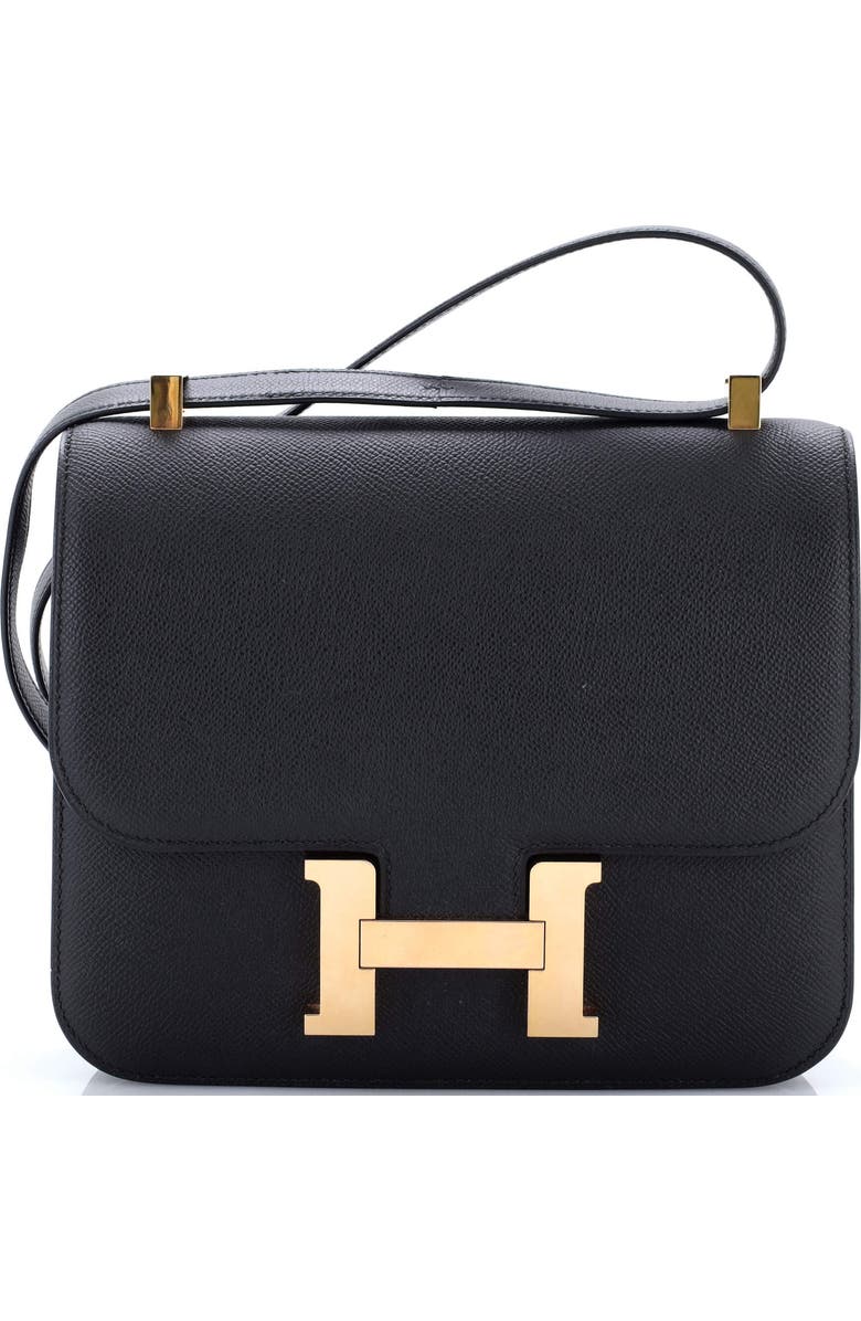 Pre-Owned Hermes Constance Bag Epsom 24, Main, color, Noir