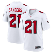 Nike Men's Nike Deion Sanders White Atlanta Falcons Retired Player Game Jersey