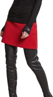 ottod'Ame Solid Mini Skirt