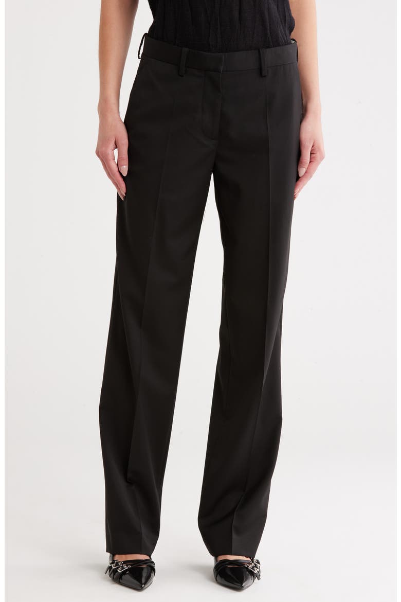 Car Trouser Suit Pants, Main, color, BLACK