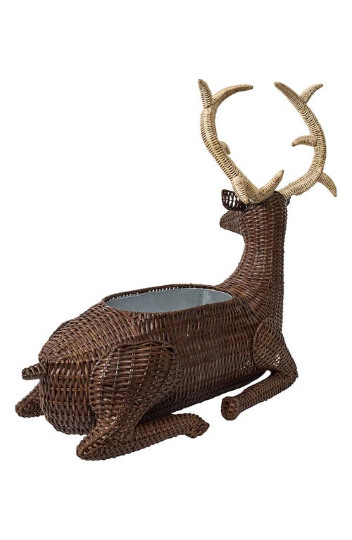 Juliska Devon Willow Stag Party Bucket In Brown