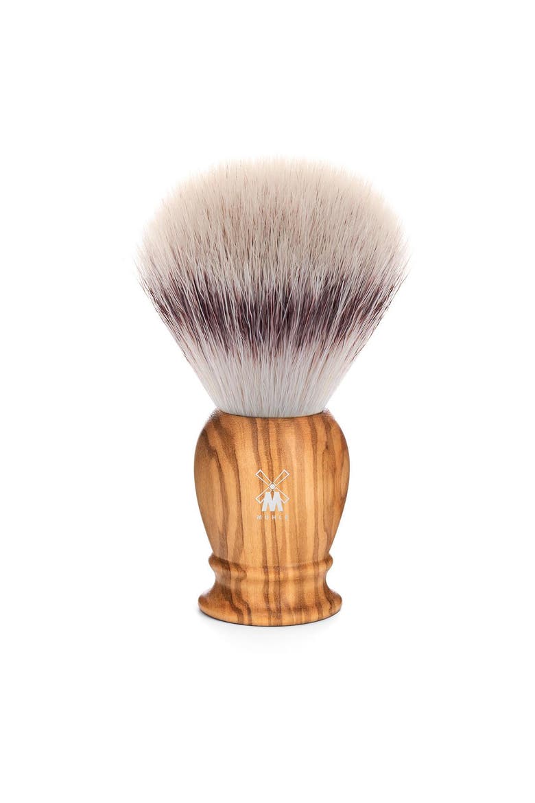 Classic X-Large Olivewood Silvertip Fibre Shaving Brush, Main, color, Olive wood