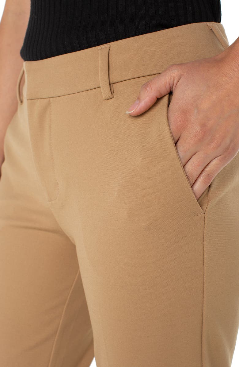 Liverpool Los Angeles Kelsey Knit Trousers, Alternate, color, Desert Camel