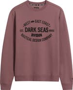 DARK SEAS Waterloo Logo Appliqué Crewneck Sweatshirt