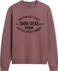 DARK SEAS Waterloo Logo Appliqué Crewneck Sweatshirt