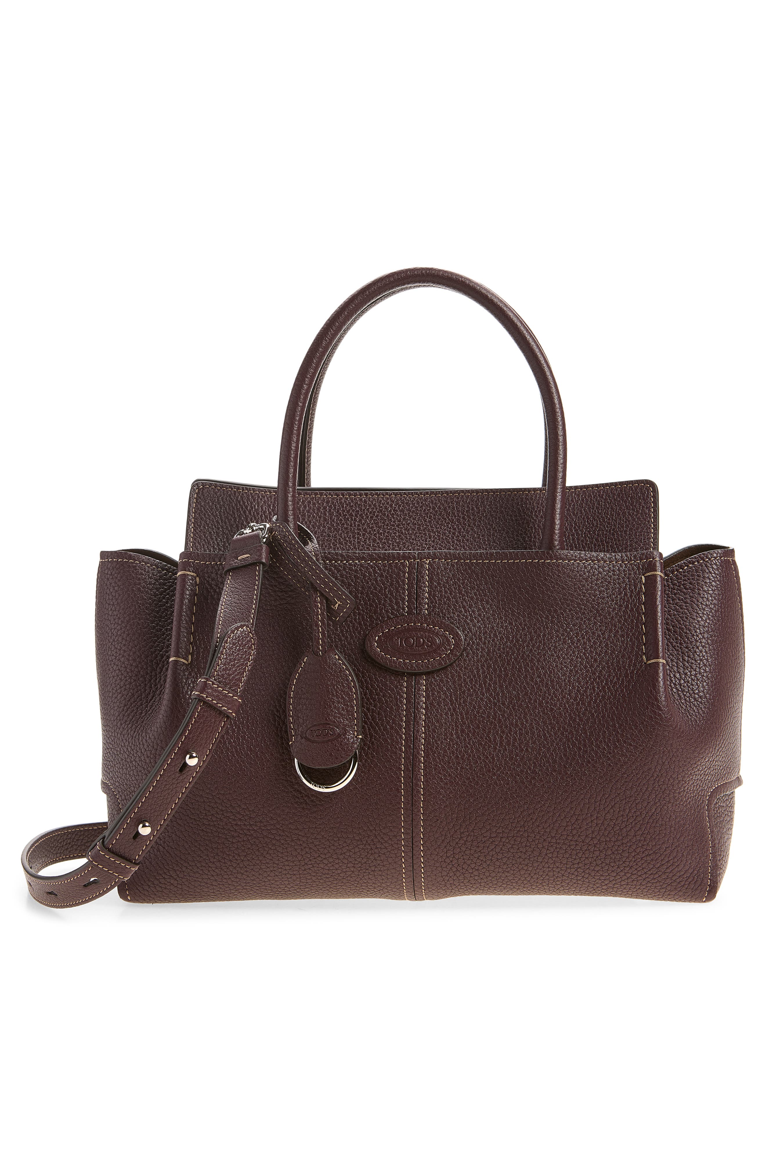 DBK Leather Shopping Tote, Alternate, color, KRAFT CHIARO