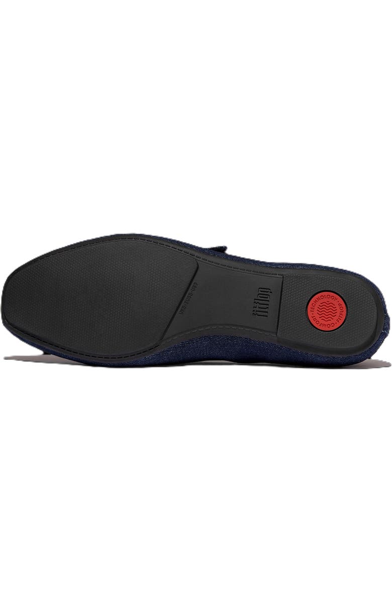 FitFlop Delicato Denim Mary Janes, Alternate, color, Dark Denim