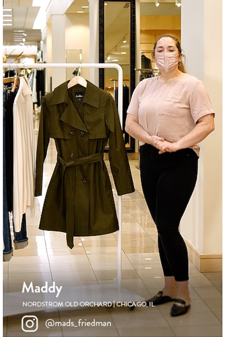Water Repellent Trench Coat video