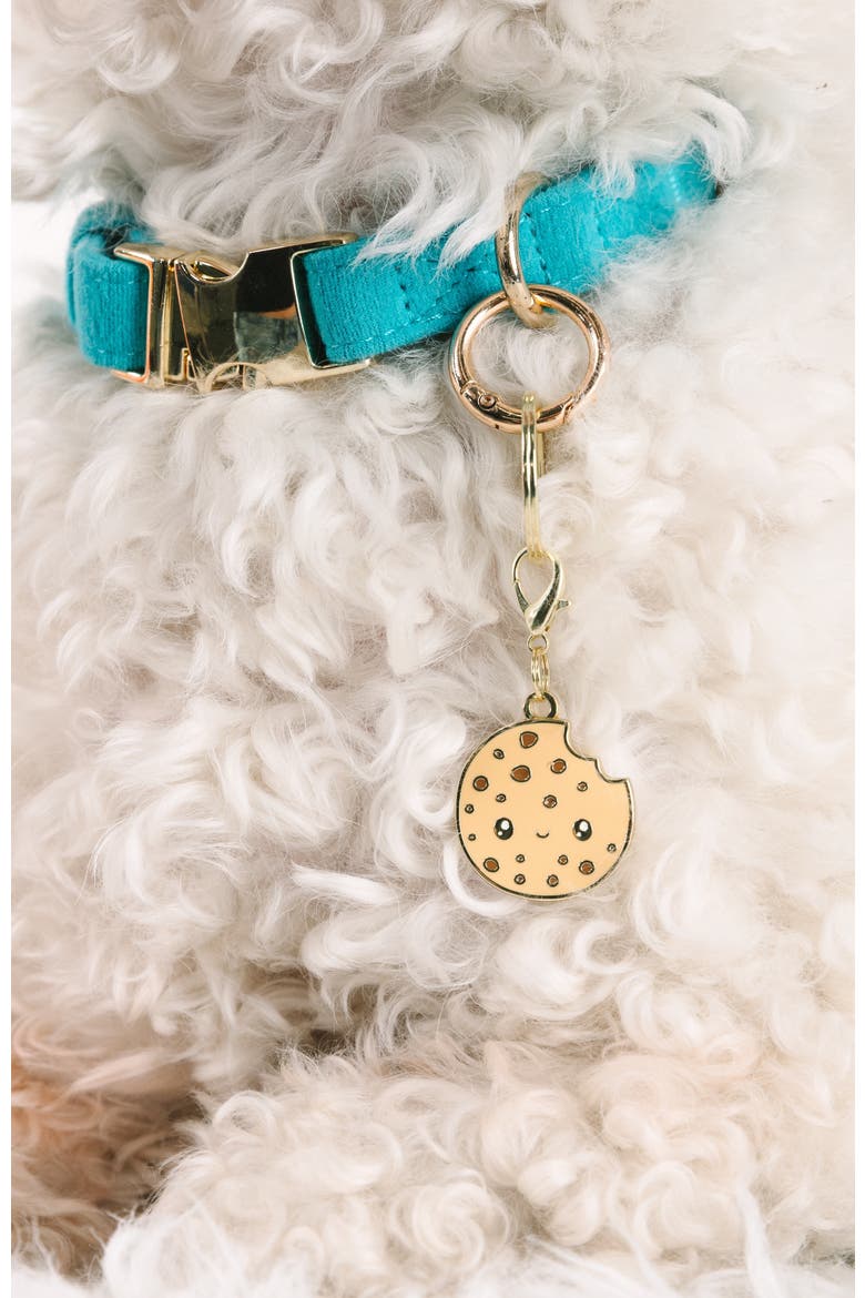 Cookie Pet Collar Charm, Alternate, color, Cookie