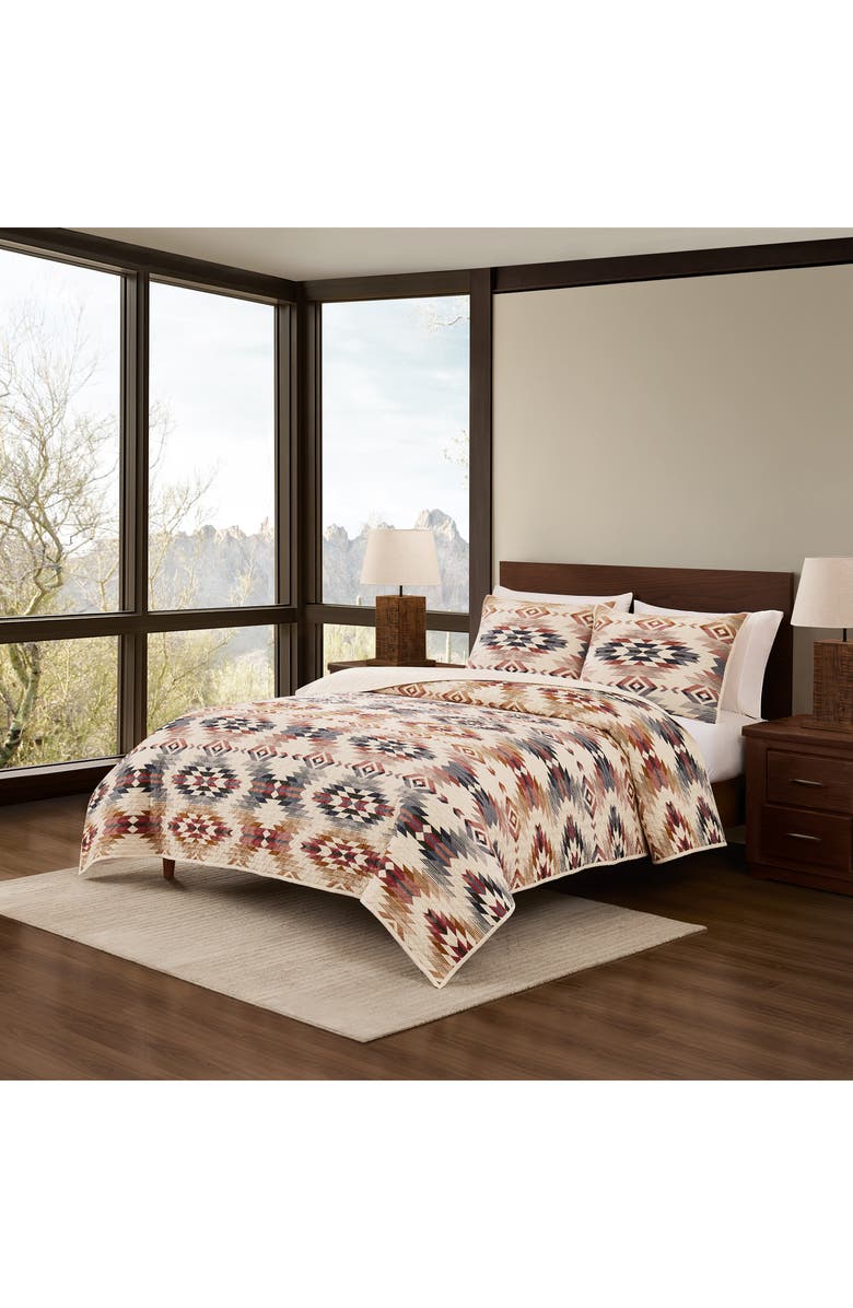Pendleton Wyeth Fall Quilt & Shams Set, Alternate, color, Fog