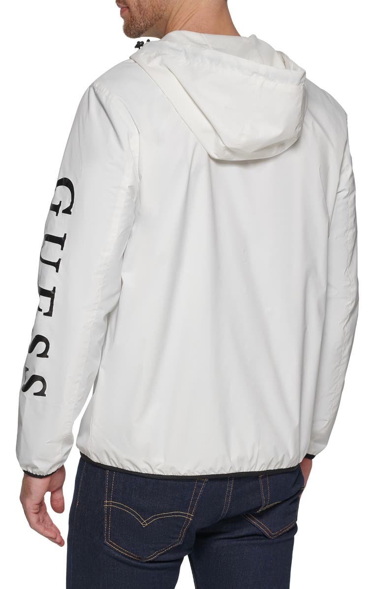 GUESS Windbreaker Jacket, Alternate, color, 