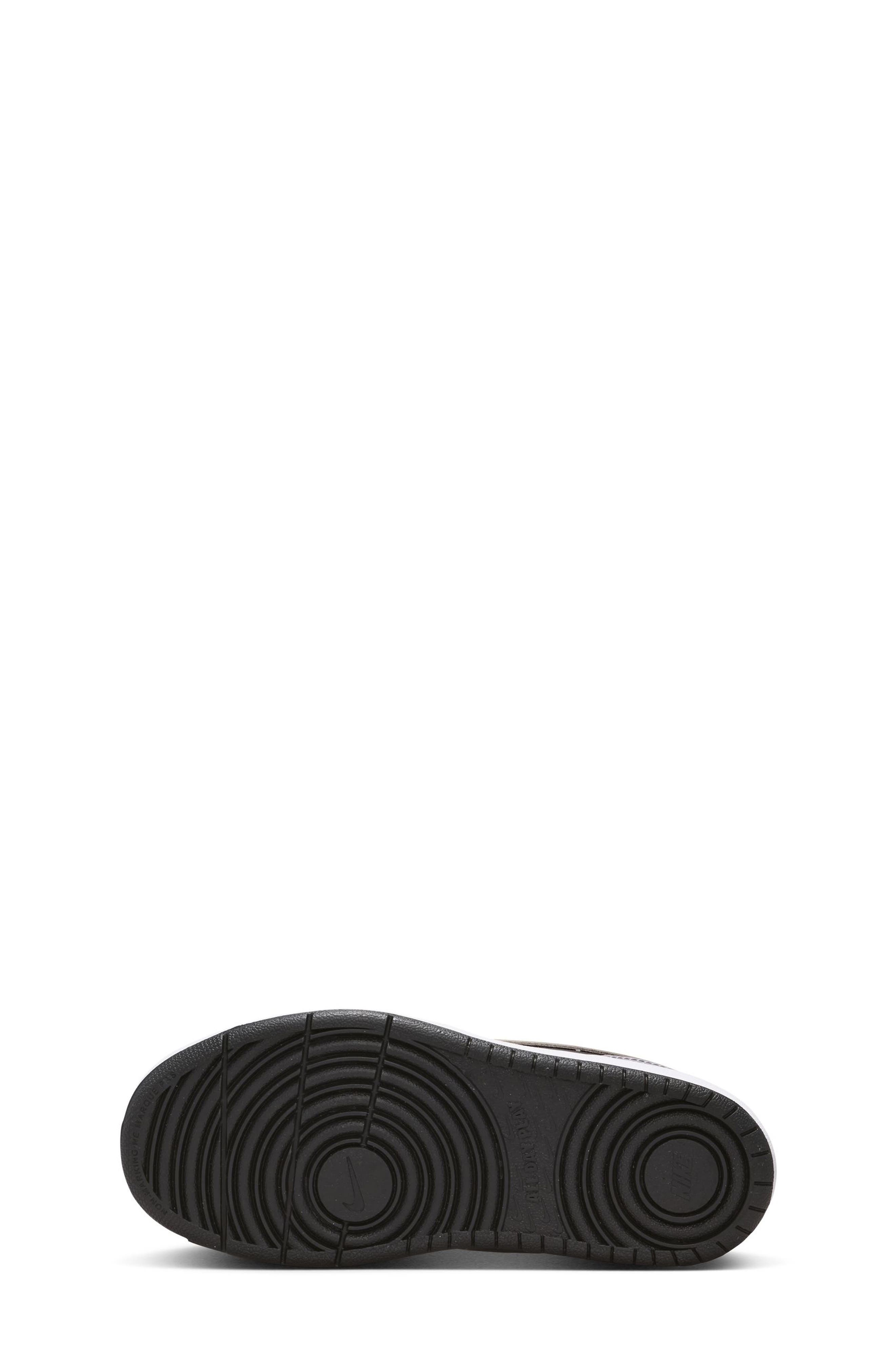 Nike Kids' Court Borough Low Recraft Sneaker, Alternate, color, Black/ Purple/ Grey/ White