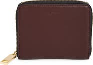 AllSaints Lena Hex Leather Zip Wallet