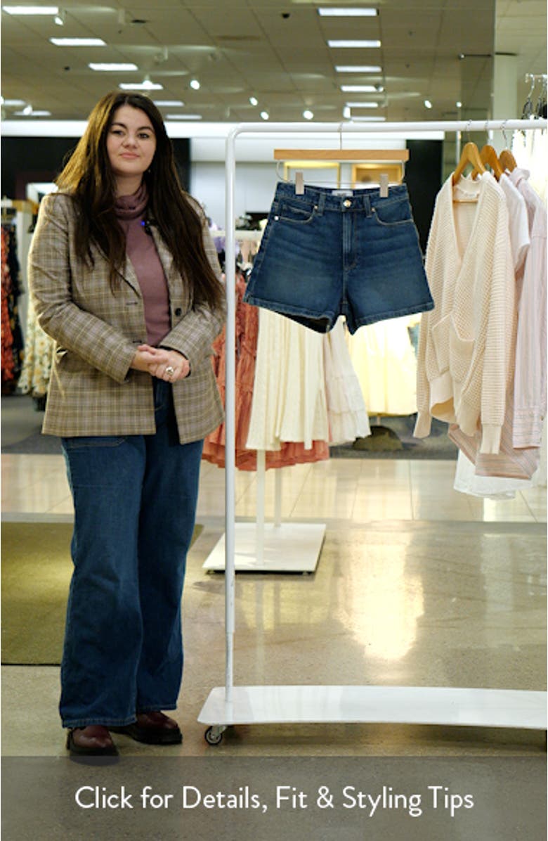 Dani Ultra High Waist Denim Shorts, sales video thumbnail