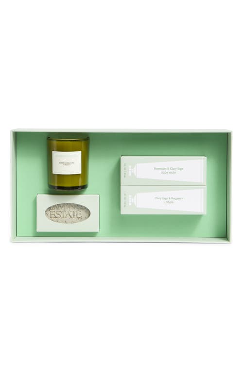 Flamingo Estate Mini Bestsellers Travel Size Gift Set In Green