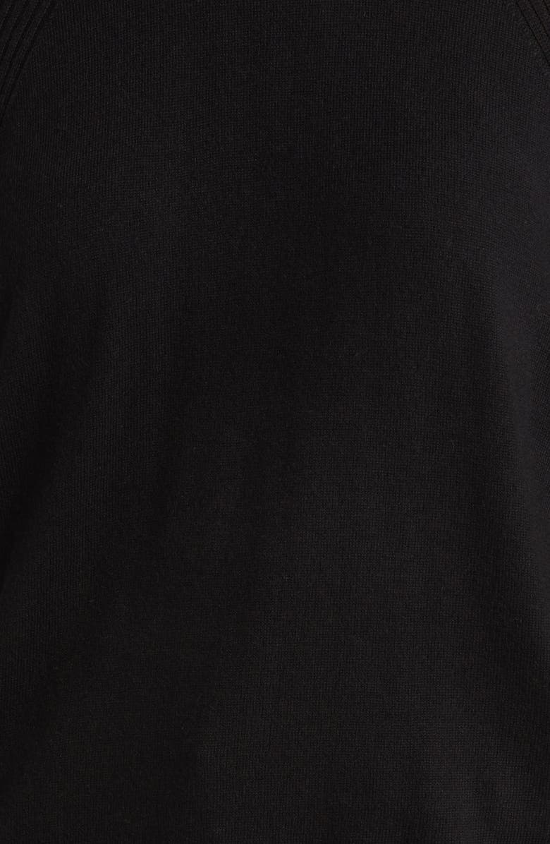 Wit & Wisdom Scallop Mock Neck Sweater, Alternate, color, 