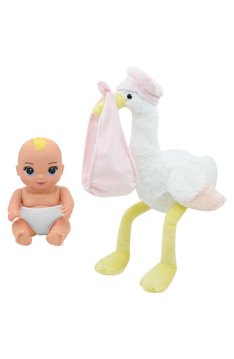 Magic Nursery 8" Special Delivery Set Pink, Alternate, color, Multicolored