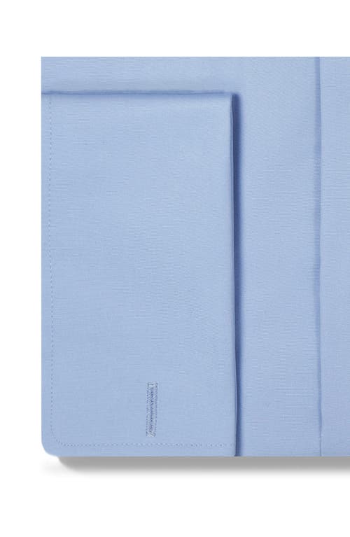 David Donahue Regular Fit Broadcloth French Cuff Dress Shirt
