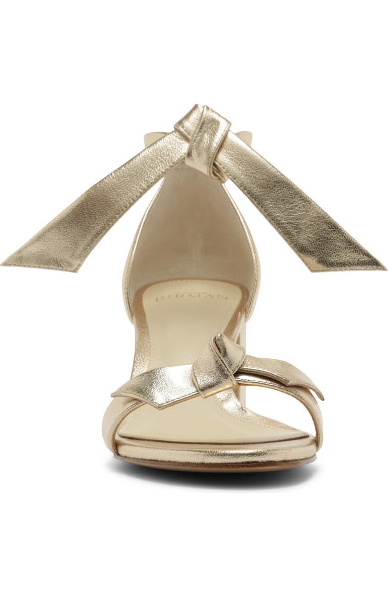 Alexandre Birman Clarita Block Heel Sandal, Alternate, color, Golden