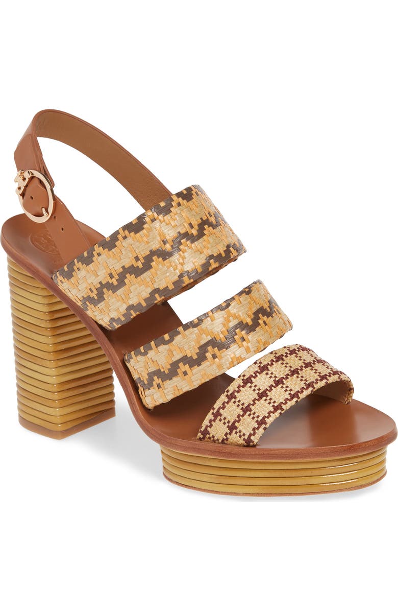 Tory Burch Patos Slingback Platform Sandal, Main, color,