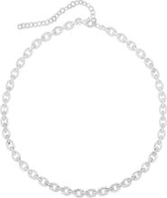 GLAZE JEWELRY Sterling Silver Link Choker Necklace