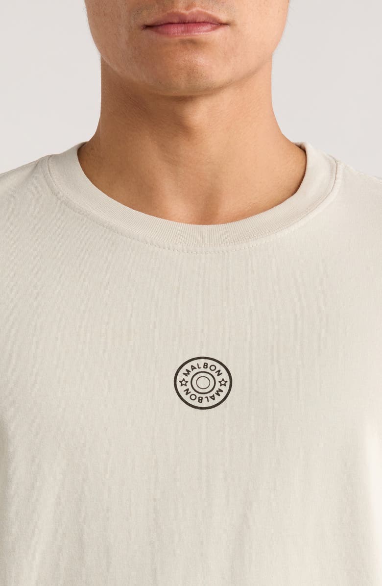 Malbon Golf Bermuda Hi-Power Shot Graphic T-Shirt, Alternate, color, Ivory