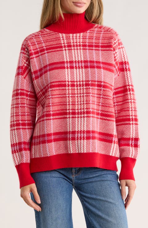 Cashmere Mock Neck Sweater