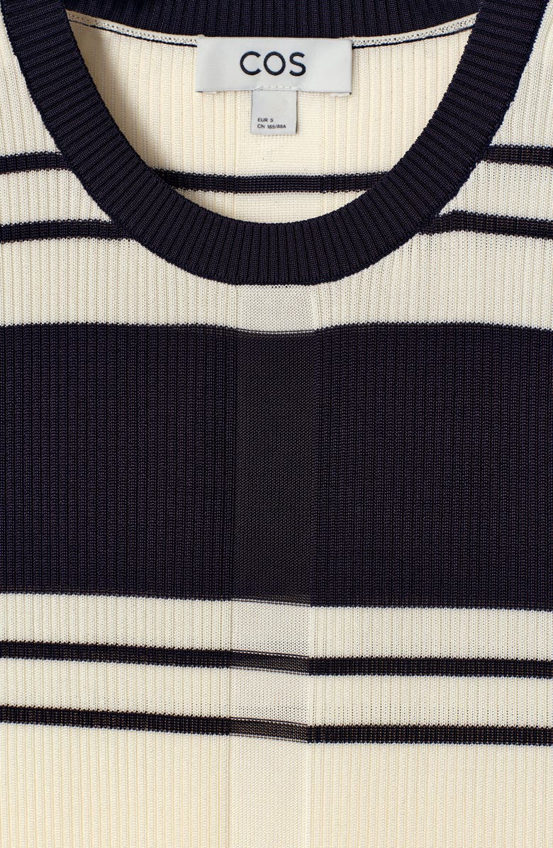 COS Agave Rib Sweater Vest, Alternate, color, 