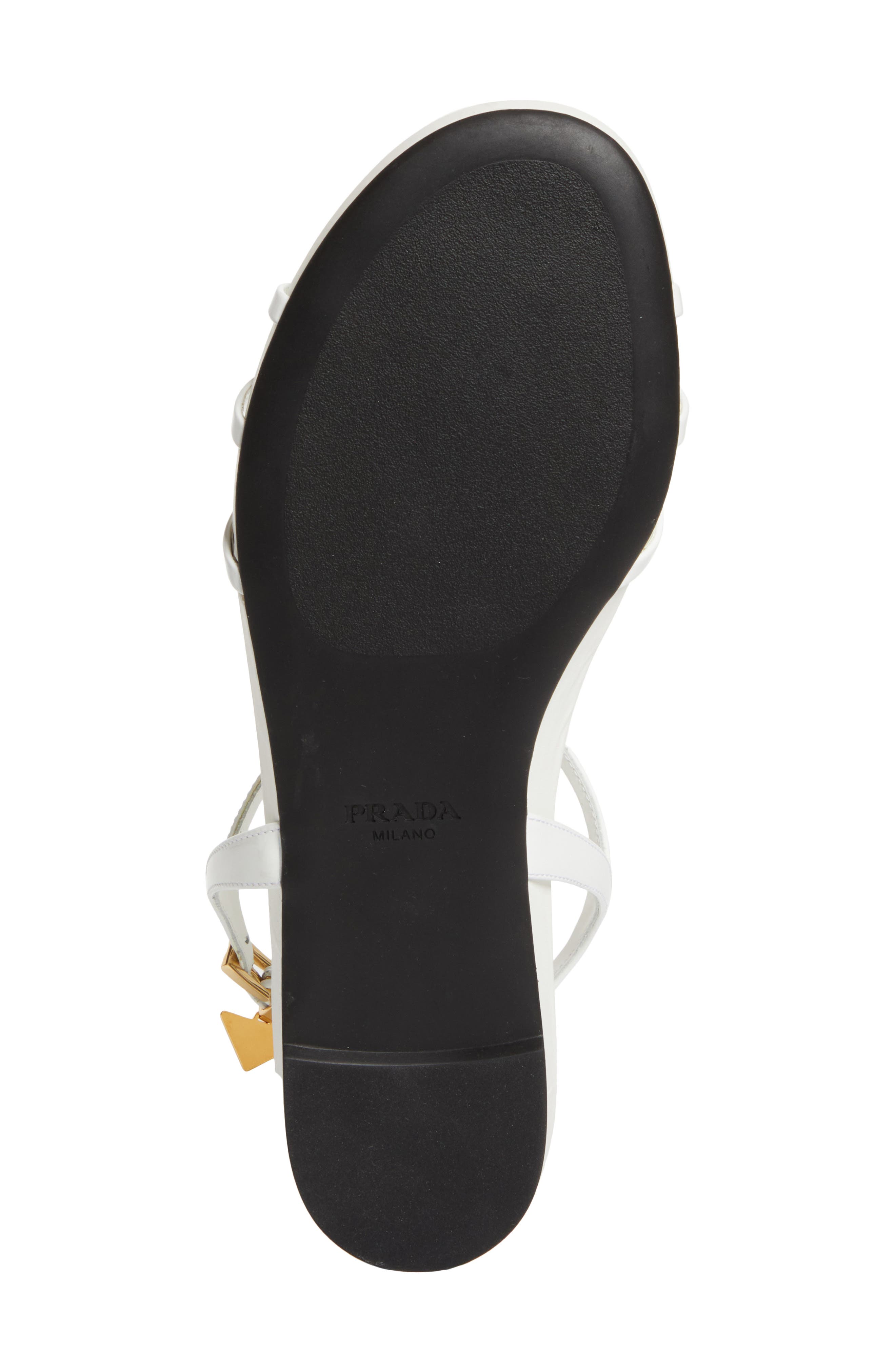 Cage Strap Sandal, Alternate, color, WHITE